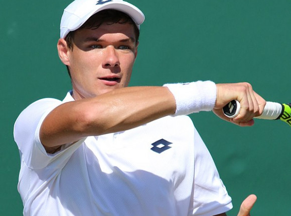 Tenis - ATP Lyon: zwycięstwo Majchrzaka w 1. rundzie