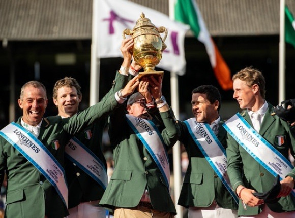 Jeździectwo - Puchar Narodów: Irlandia wygrywa w Dublinie