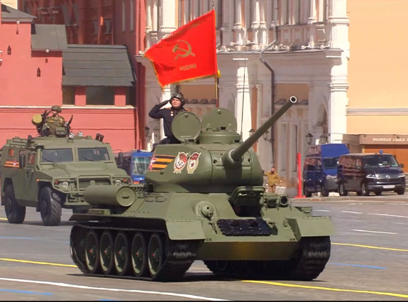 Rosjanie świętują Dzień Zwycięstwa