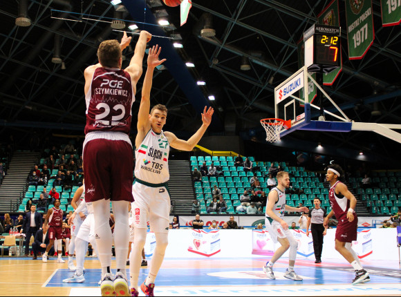 EBL: Śląsk lepszy od PGE Spójni w ramach 13. kolejki [FOTORELACJA]