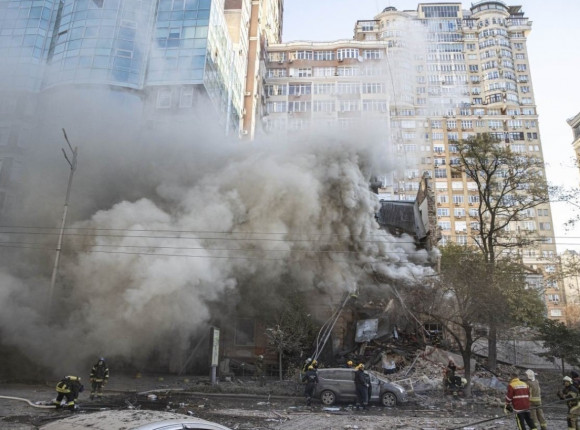 Ukraina: eksplozje w centrum Kijowa. Zginęła co najmniej jedna osoba