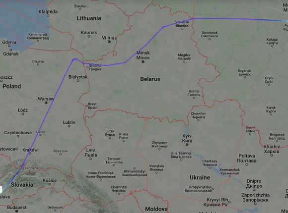 Rosyjski samolot nad Polską. Leciał na Słowację