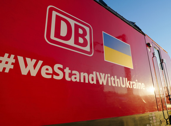 Deutsche Bahn i „most kolejowy” z pomocą humanitarną dla Ukrainy