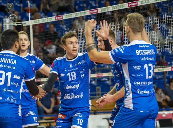 Plus Liga: Ślepsk wygrywa w Katowicach po tie-breaku