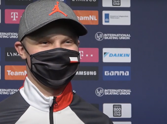 Short track - MŚJ: Michał Niewiński czwarty na 1000 metrów