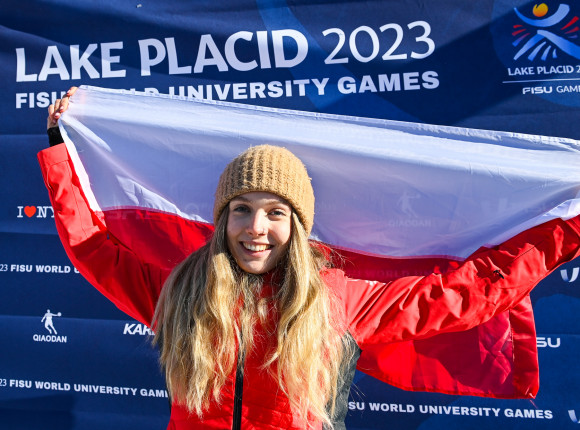 Uniwersjada 2023 - łyżwiarstwo szybkie: Iga Wojtasik druga na 1000 m