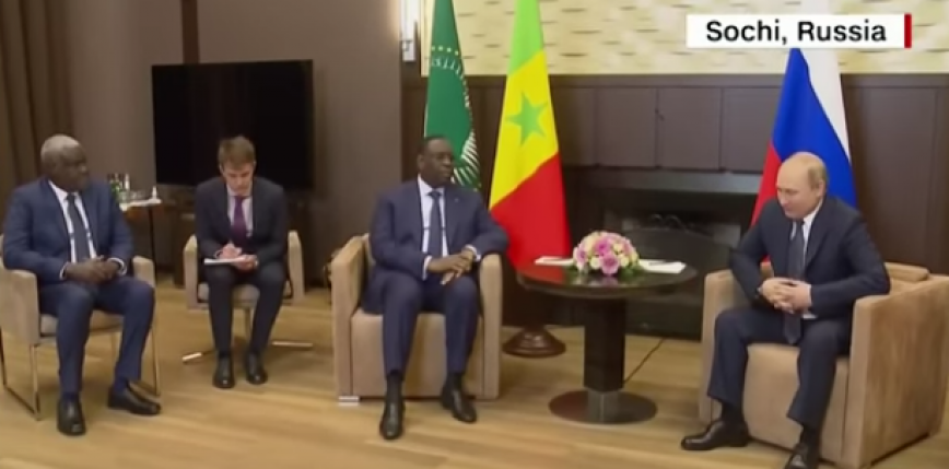 M. Sall: „Kraje afrykańskie są niewinnymi ofiarami wojny w Ukrainie”
