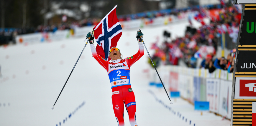 Biegi narciarskie - MŚ: Norweżki złote w sztafecie, Polki zdublowane
