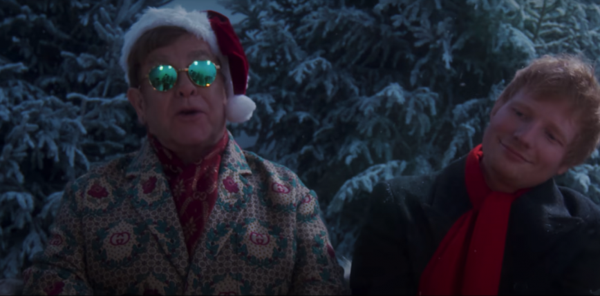 "Merry Christmas" życzą Ed Sheeran i Elton John!