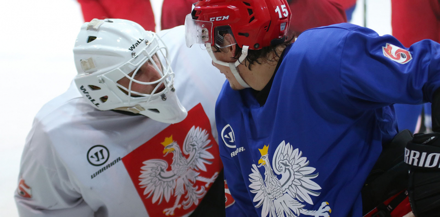 Hokej – Puchar Trójmorza: udany start Biało-Czerwonych 