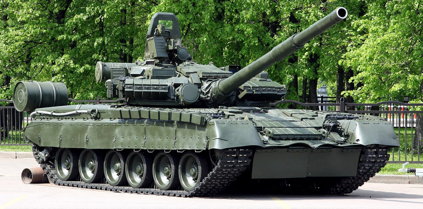 Ukraińcy zniszczyli czołg T-80BW [WIDEO]