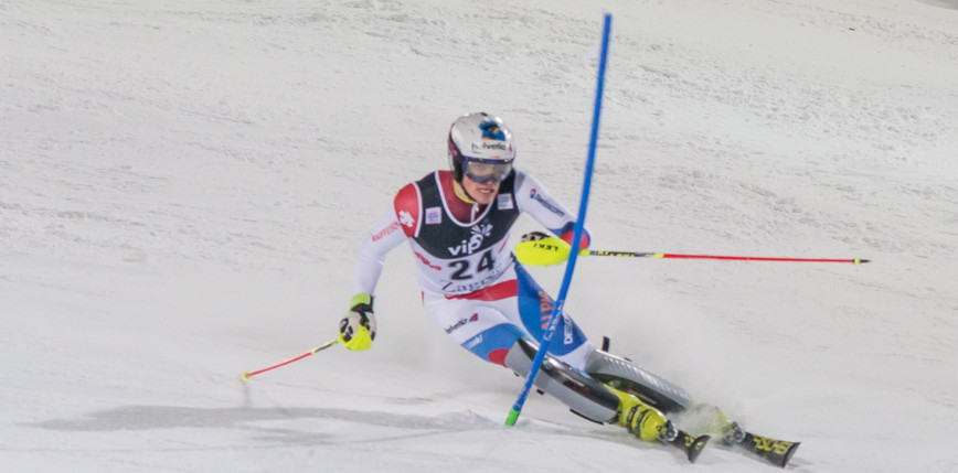 Narciarstwo alpejskie - PŚ: Daniel Yule najlepszy w slalomie
