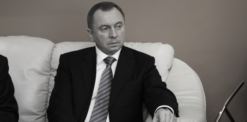 Nie żyje minister spraw zagranicznych Białorusi, Uładzimir Makiej