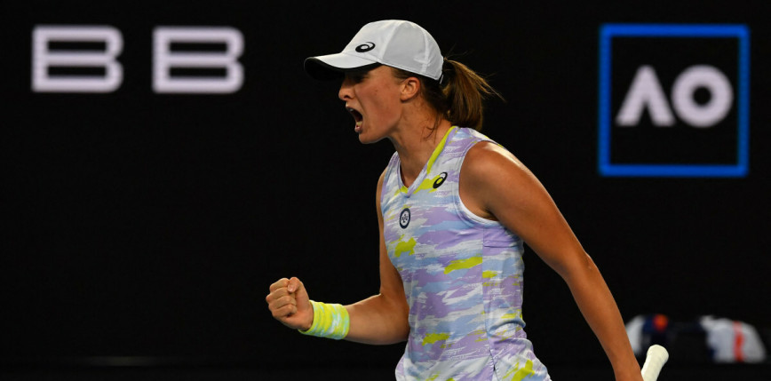 Australian Open: Świątek kolejny raz pokazała charakter, Polka półfinalistką turnieju