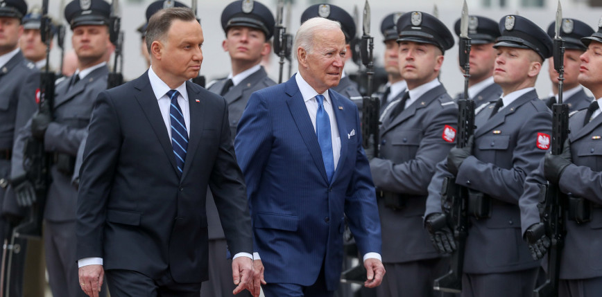 A. Duda po spotkaniu z prezydentem Łotwy: spodziewamy się wizyty Joe Bidena