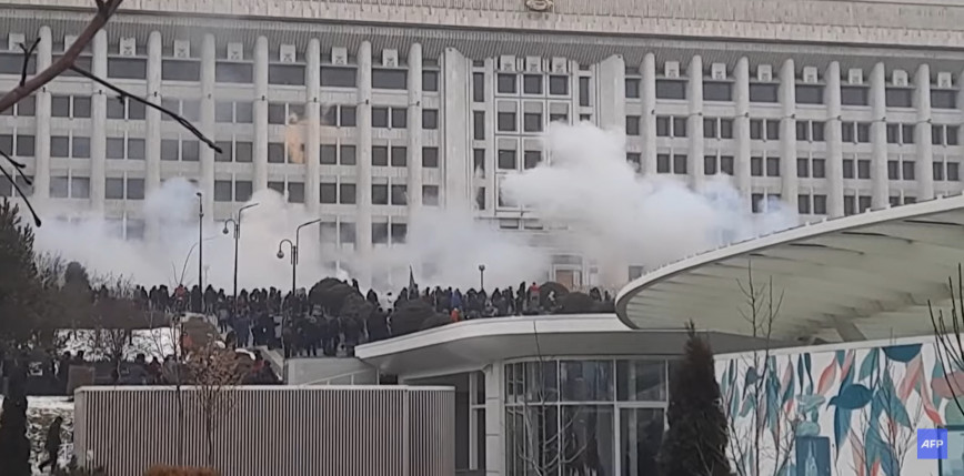 Kazachstan: protestujący dokonali szturmu na biuro burmistrza w Ałmatach