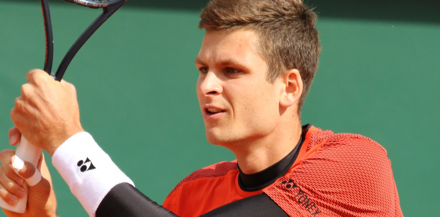 Tenis - ATP Rotterdam: przegrana Hurkacza z Tsitsipasem w II rundzie