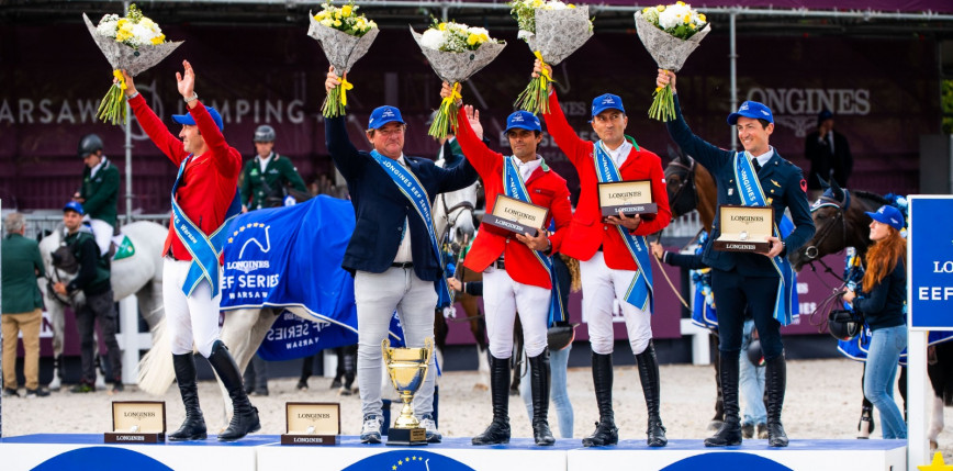 Jeździectwo - Warsaw Jumping: Włosi najlepsi w finale EEF Nations Cup. 6. miejsce Polski