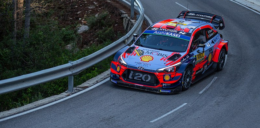 WRC: Thierry Neuville liderem Rajdu Hiszpanii po pierwszym dniu rywalizacji