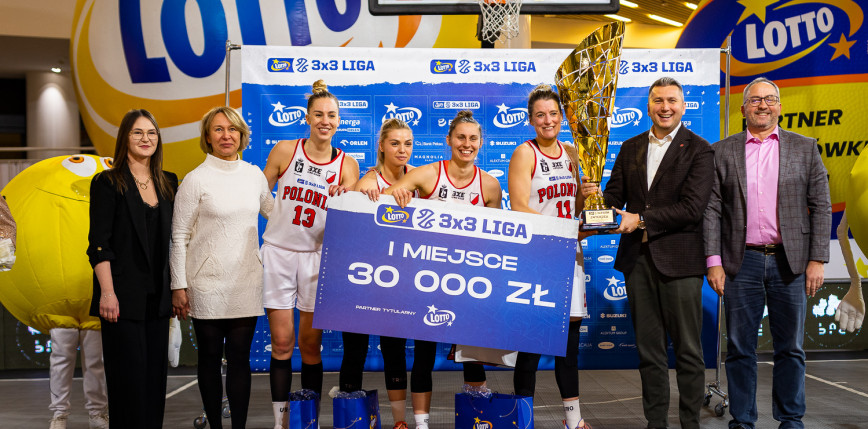 Koszykówka - Lotto 3x3 Liga Kobiet: Polonia pierwszym mistrzem!