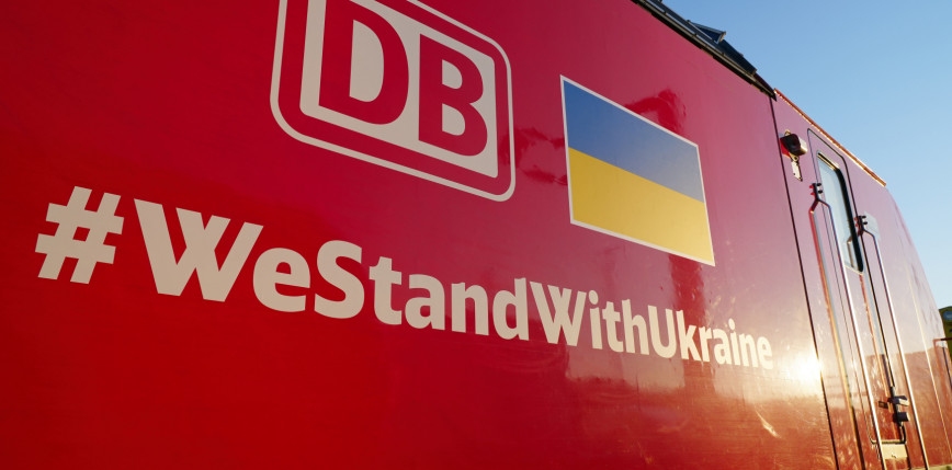 Deutsche Bahn i „most kolejowy” z pomocą humanitarną dla Ukrainy
