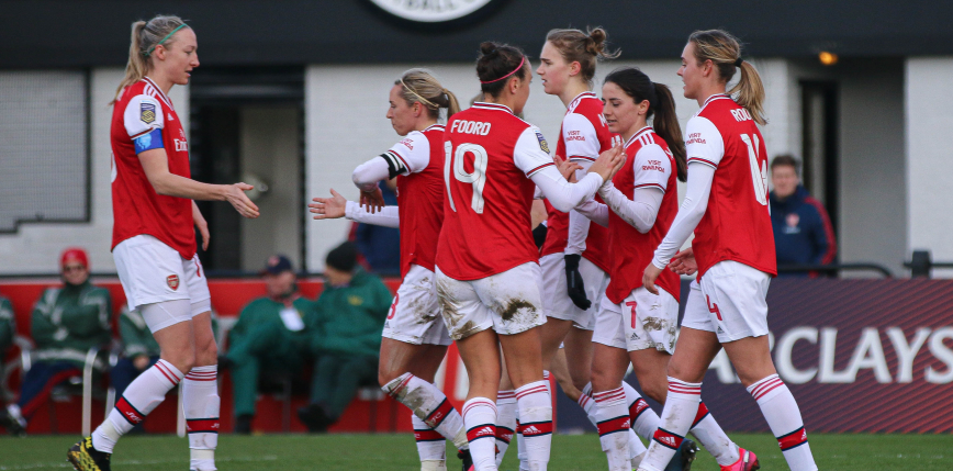 Piłka nożna kobiet: derby północnego Londynu dla Arsenalu