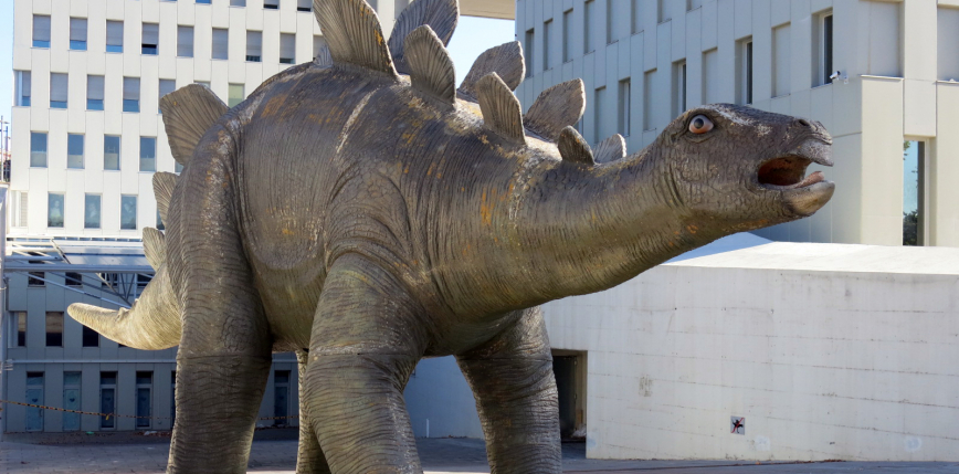 Hiszpania: znaleziono zwłoki mężczyzny wewnątrz ozdobnej figury dinozaura
