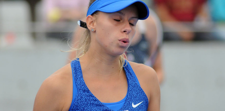 Tenis - WTA Chicago: Magda Linette żegna się z turniejem