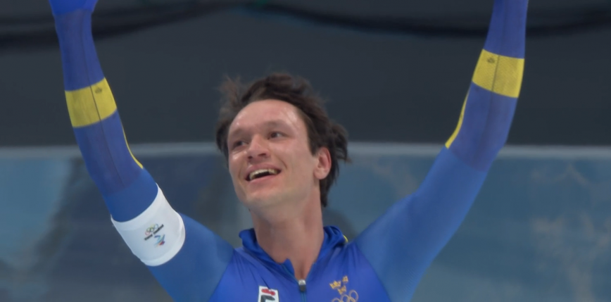 Pekin 2022 - Łyżwiarstwo szybkie: Nils van der Poel ze złotem na 5000 metrów