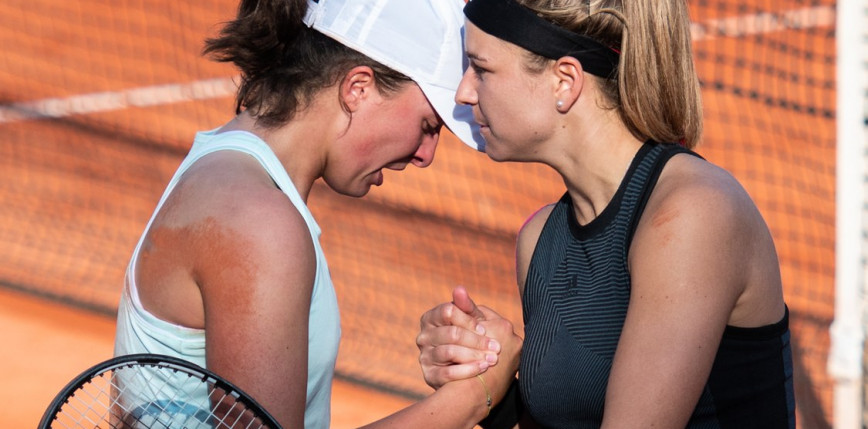 Tenis - Roland Garros: Świątek w półfinale debla