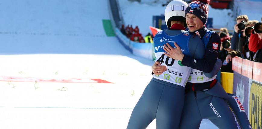 Skoki narciarskie - PŚ: bezkonkurencyjna Austria, Polacy na podium w Lahti