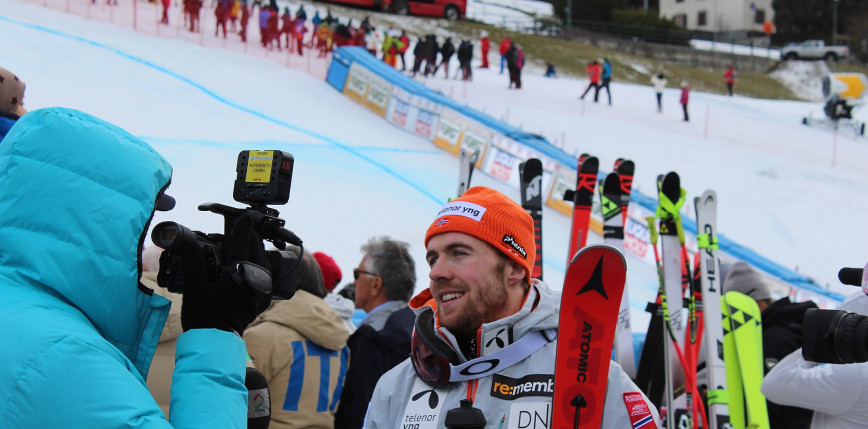 Narciarstwo alpejskie - PŚ: kolejna wygrana Aamodta Kilde 