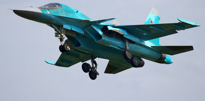 W Jejsku rozbił się rosyjski Su-34