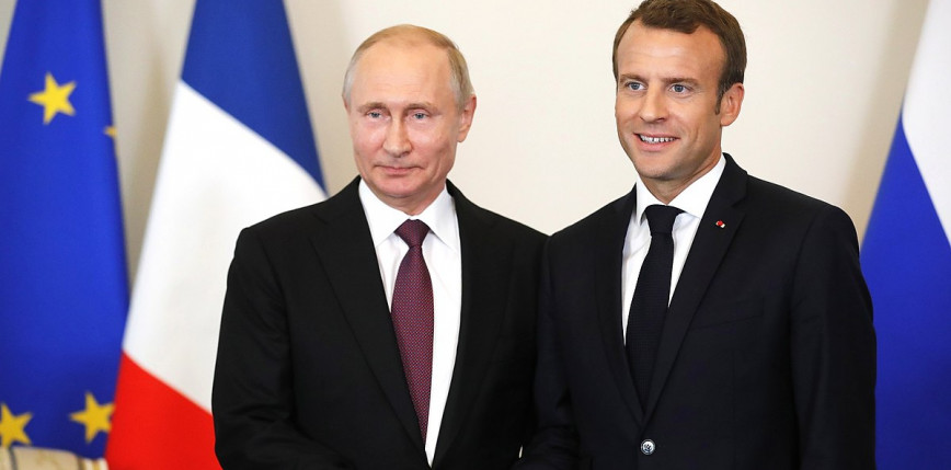 Macron rozmawiał z Putinem. Rosja chce pełnej kontroli nad Ukrainą