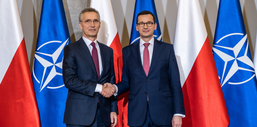 Morawiecki: „Z premierami Litwy i Łotwy rozważamy uruchomienie artykułu 4. NATO"