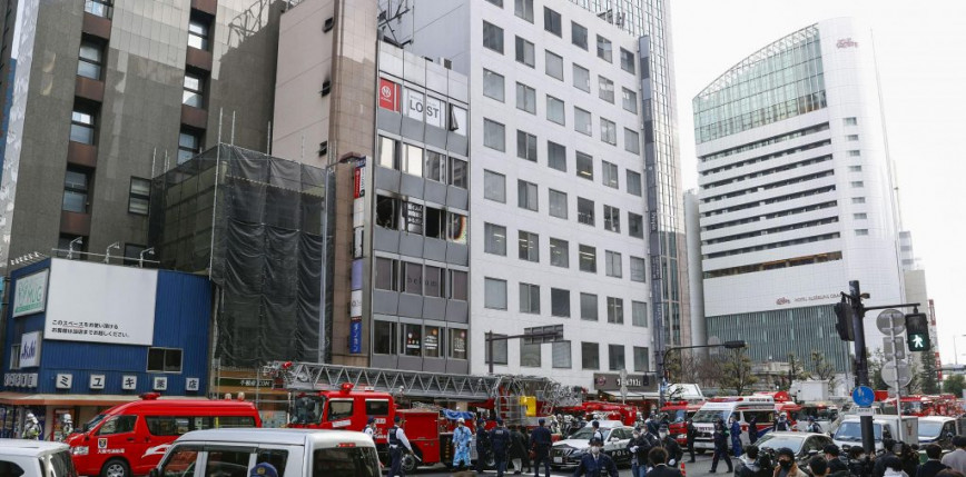Osaka: zidentyfikowano mężczyznę podejrzanego o wzniecenie pożaru