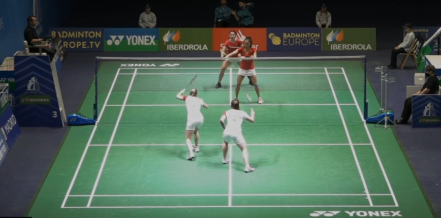 Badminton - ME: krótka przygoda Kwaśnik i Marczak