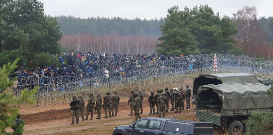 Brytyjska armia pomoże przy budowie ogrodzenia na granicy z Białorusią