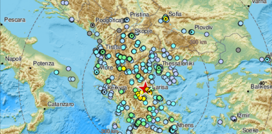 Grecja: silne trzęsienie ziemi w centralnej części kraju