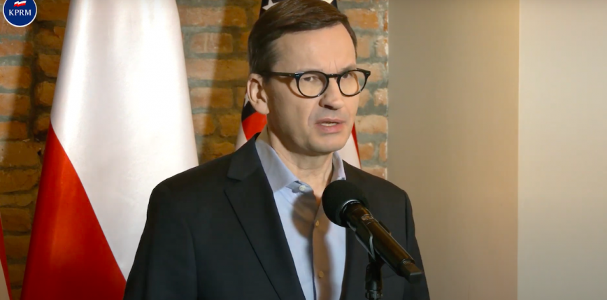 Spotkanie premiera Morawieckiego z sekretarzem stanu USA Antonym Blinkenem