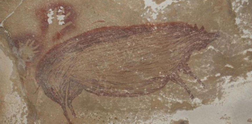 Najstarsze malowidło zwierzęcia odkryte w Indonezji