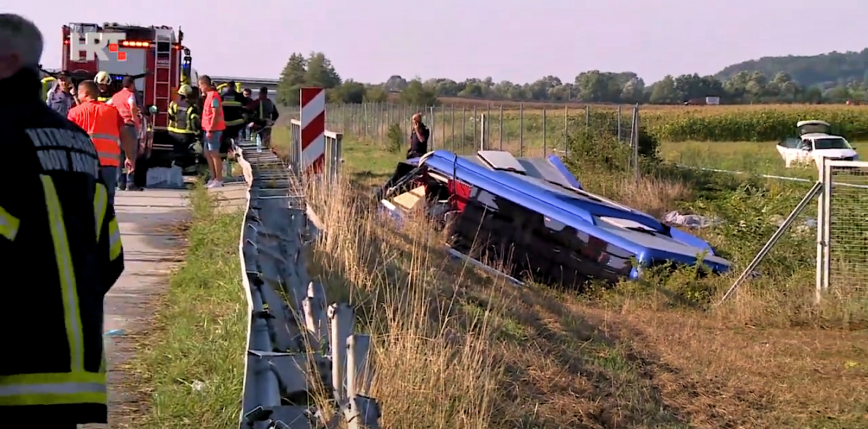 Chorwacja: wypadek polskiego autokaru. Nie żyje 12 osób, wielu rannych