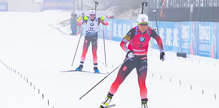 Biathlon - MŚ: indywidualny dublet Eckhoff, awans Hojnisz