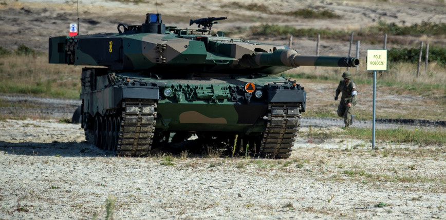 Polska przekaże Ukrainie kompanię czołgów Leopard