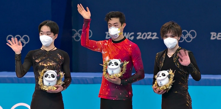 Pekin 2022 - Łyżwiarstwo figurowe: złoto dla Nathana Chena, Yuzuru Hanyu poza podium!