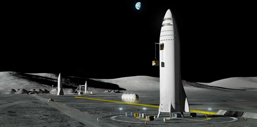 NASA wybrało SpaceX do budowy załogowego lądownika księżycowego [AKTUALIZACJA]