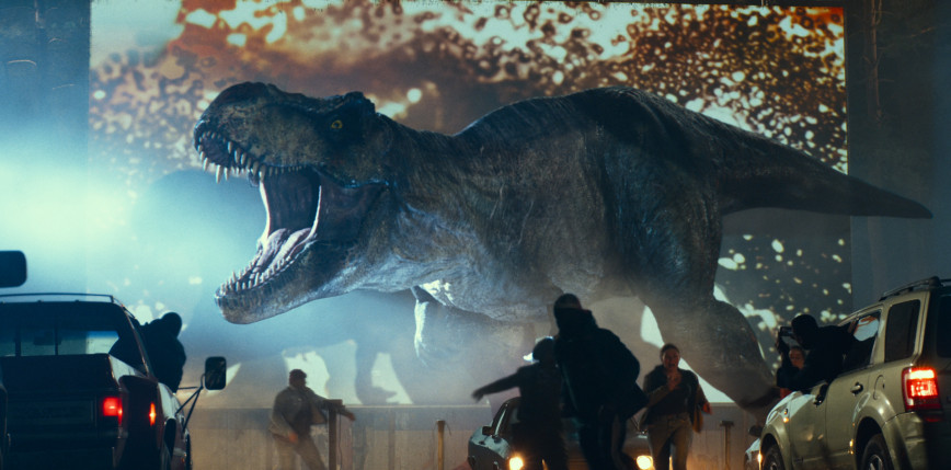 USA opanowane przez dinozaury na grafice reżysera "Jurassic World: Dominion"