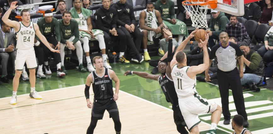 NBA:  Bucks lepsi od Mavericks w hicie
