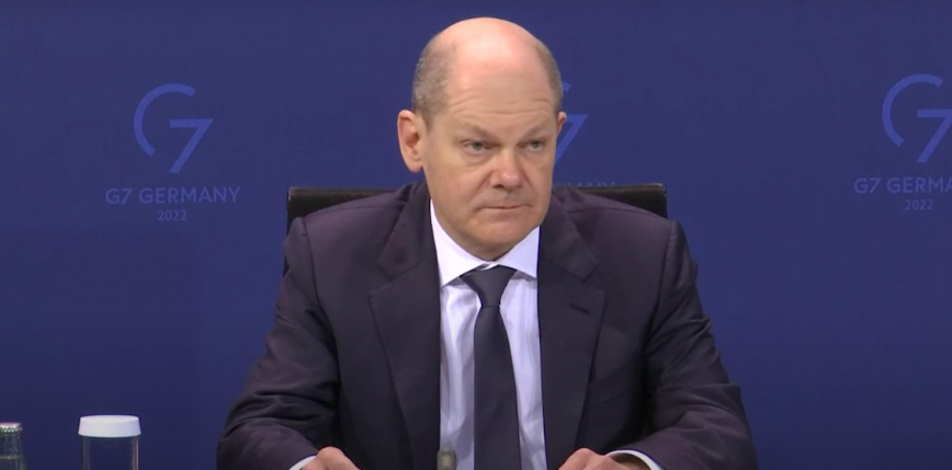 Niemiecki kanclerz wezwał Władimira Putina do zarządzenia zawieszenia broni