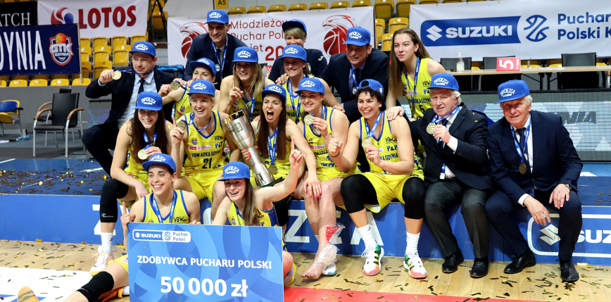 Puchar Polski Kobiet: koszykarki Arki Gdynia wygrywają w finale